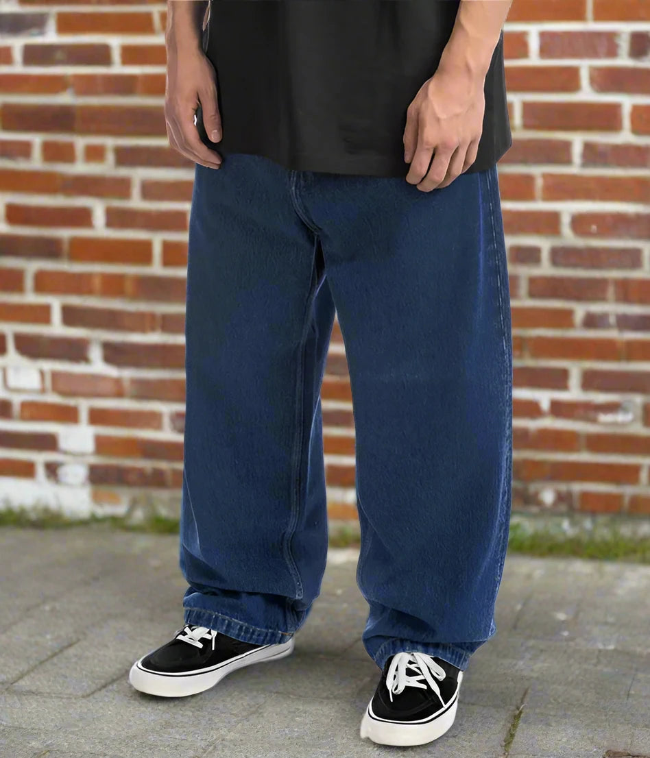 Baggy-Jeans für große Jungen mit lockerer Passform – Urbane Skate-Vibes | Macheno