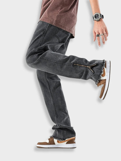 Kenny | Ausgebleichte Straight-Fit-Jeans