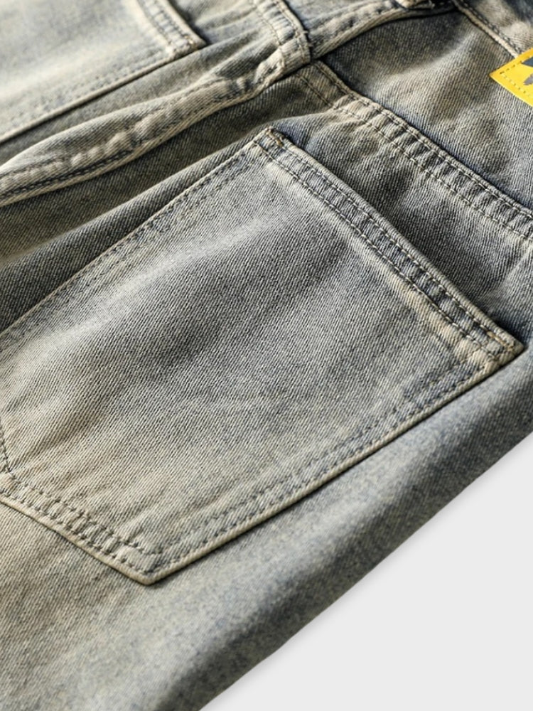 Alwood | Verwaschene Jeans im Distressed-Look