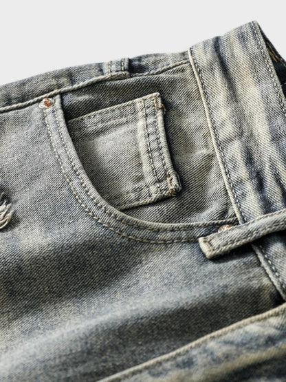 Alwood | Verwaschene Jeans im Distressed-Look