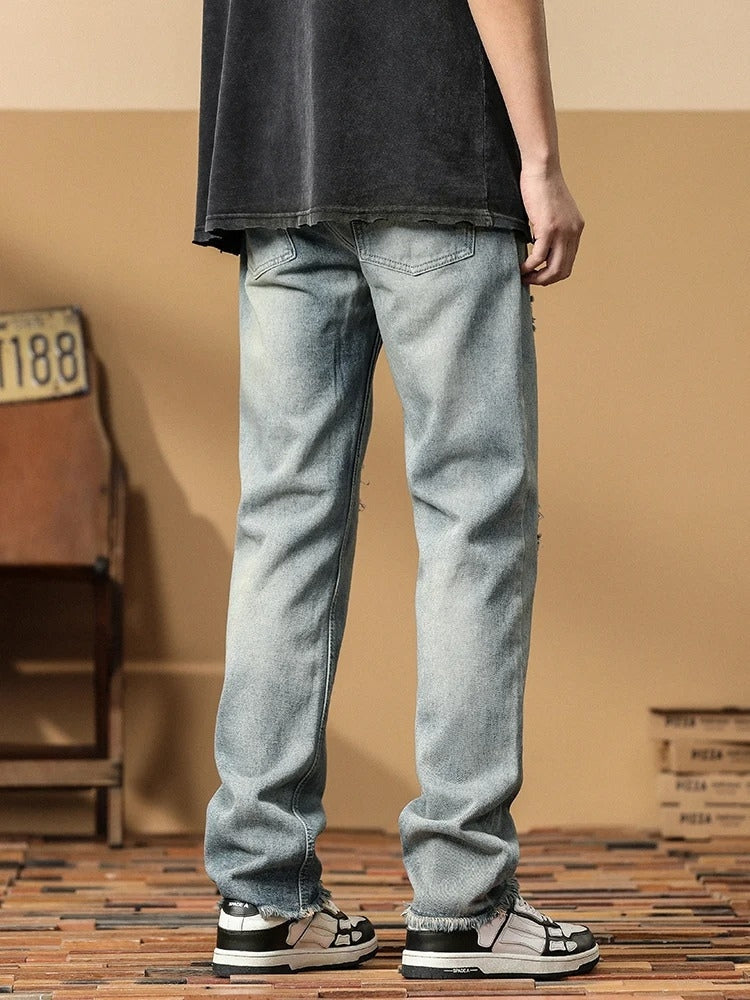 Alwood | Verwaschene Jeans im Distressed-Look