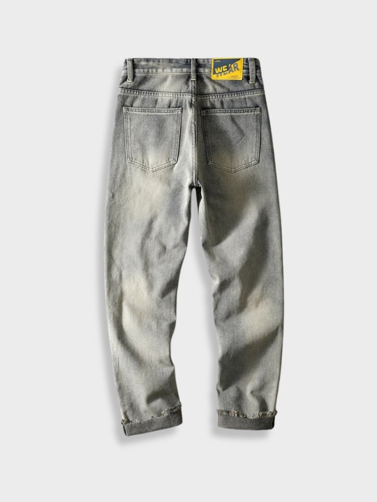 Alwood | Verwaschene Jeans im Distressed-Look