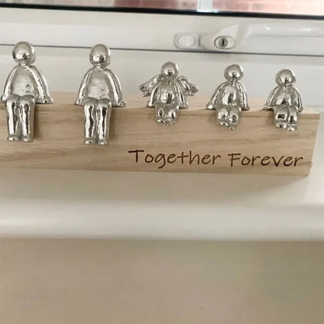 Skulptur Ewige Familienbeziehung - Largefam