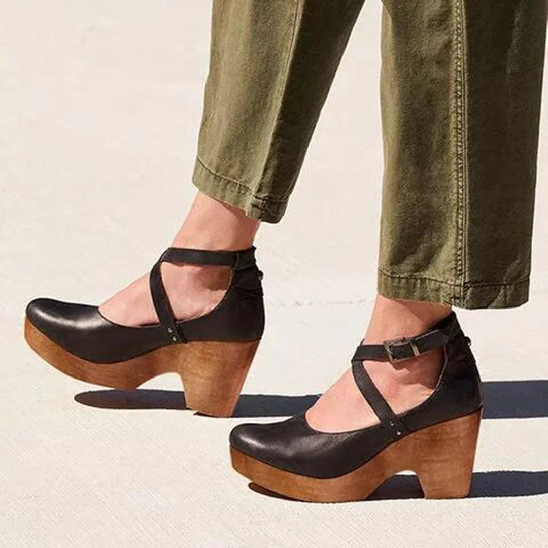 Elegante High-Heel-Clogs | Paitry