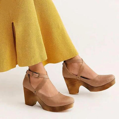 Elegante High-Heel-Clogs | Paitry