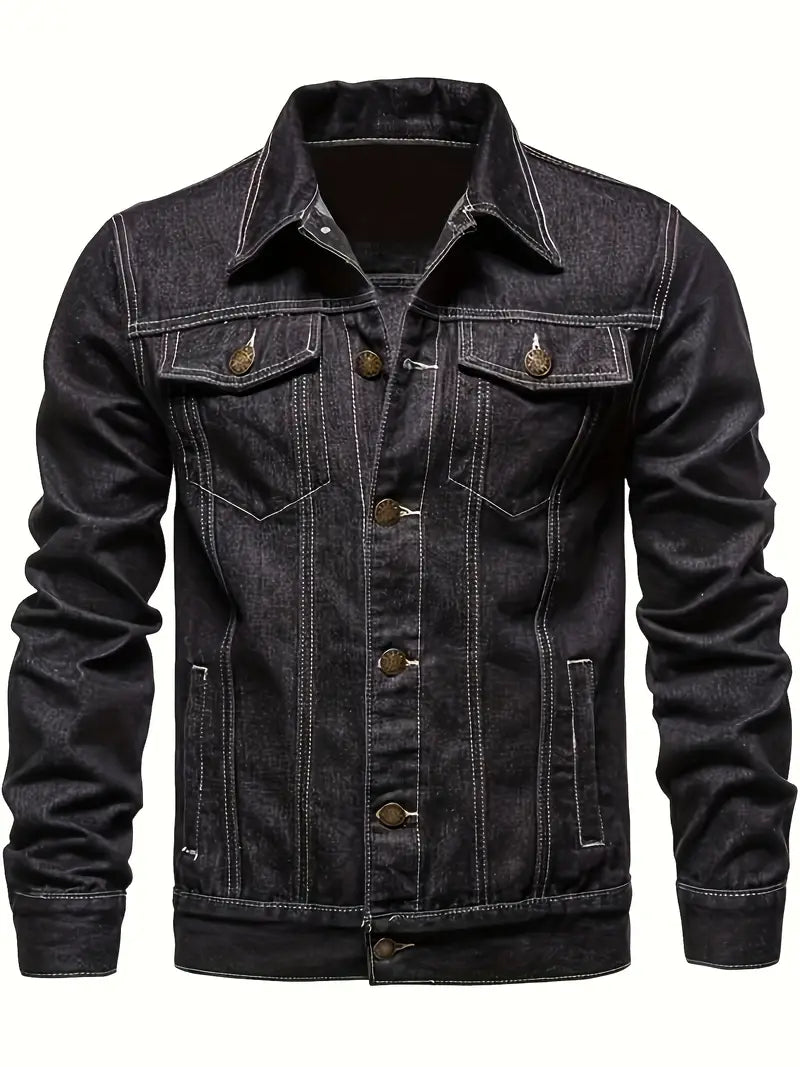 Herren Retro-Denimjacke | Kiaan