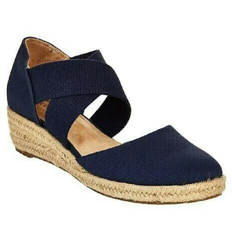 Marcella | Espadrille-Keile, geschlossene Sandale