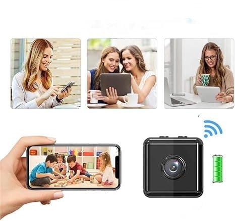 Kabellose 1080P-WLAN-Überwachungskamera | Innen- und Außenbereich | Smart-Home-Steuerung mit App | HomeCam