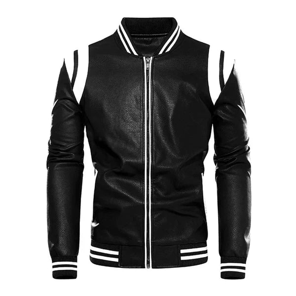 Arodelo | Baseballjacke aus Leder