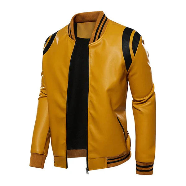 Arodelo | Baseballjacke aus Leder