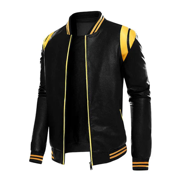 Arodelo | Baseballjacke aus Leder