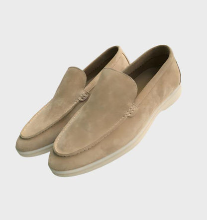 Stylische und bequeme Wildleder-Loafer für Herren | Lavryo