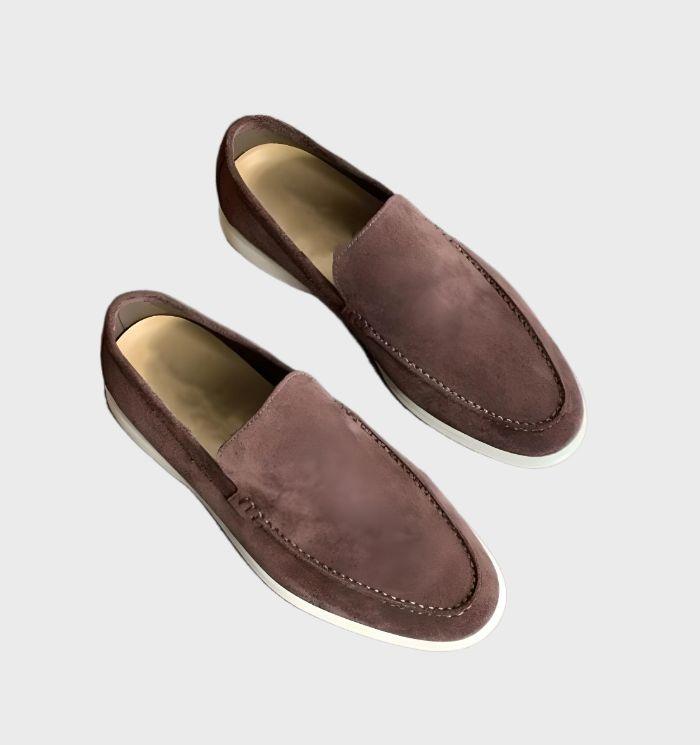 Stylische und bequeme Wildleder-Loafer für Herren | Lavryo