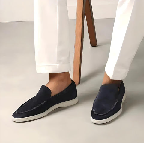 Stylische und bequeme Wildleder-Loafer für Herren | Lavryo