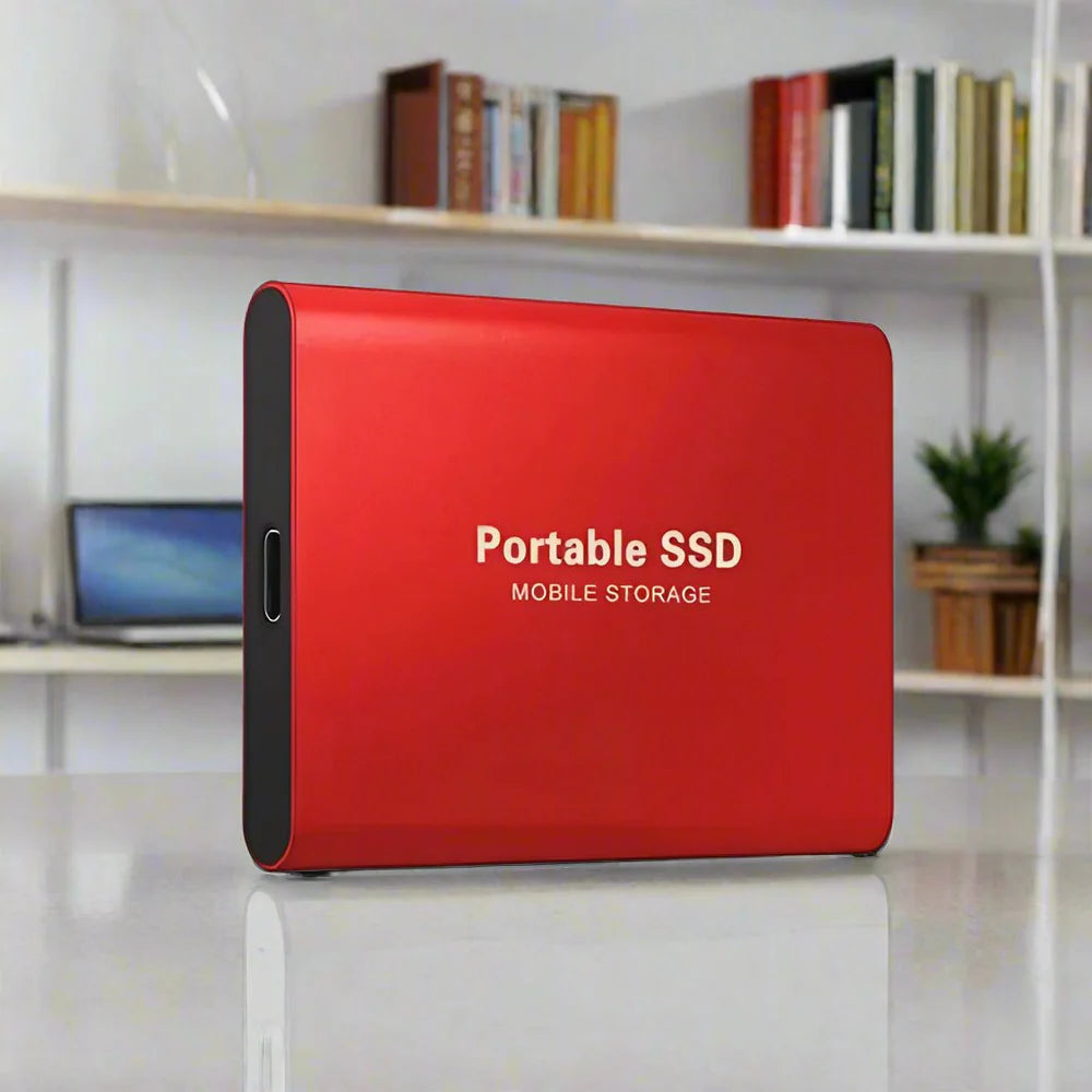 Tragbare externe SSD superschnell | Interklaas-Geschenk | Mobiler Speicher | Schneller Speicher für Laptop und PC – Speediee