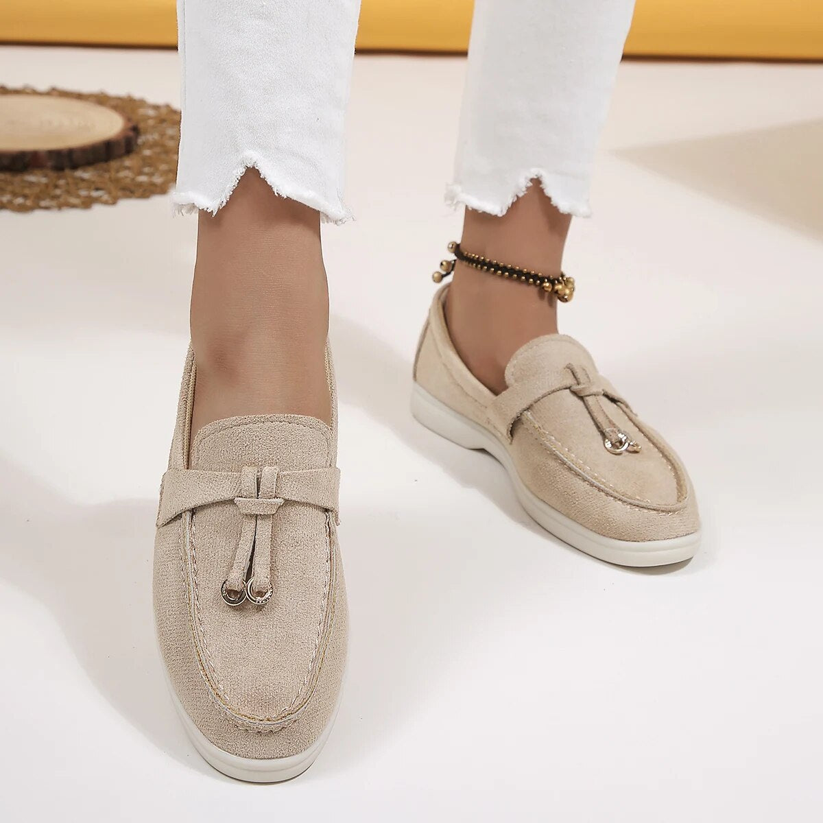 Damy | Elegante Damen-Loafer aus Wildleder