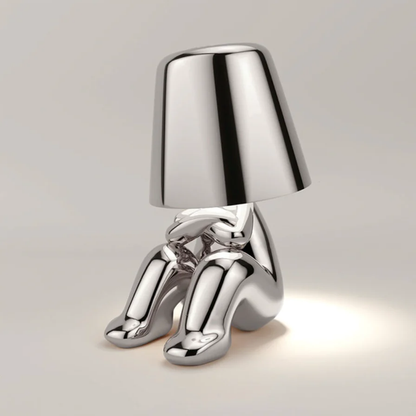 Chrome Kunstvolle Moderne Led Tischlampe