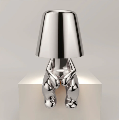 Chrome Kunstvolle Moderne Led Tischlampe