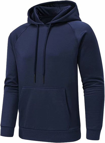 Polermo | Einfacher, Schlanker Herren-Kapuzenpullover im Sportstil