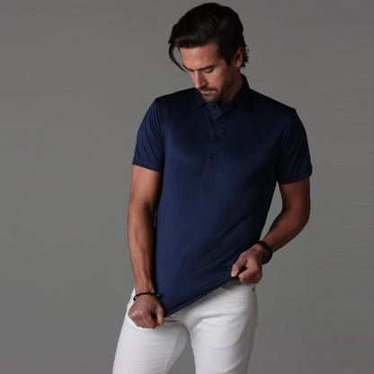 Einfarbiges Poloshirt für Herren | Brandly