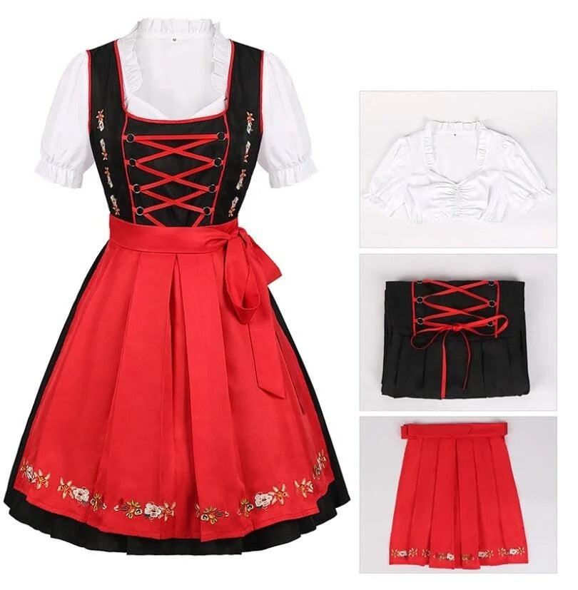 Arienela | Damen Oktoberfest Tracht mit Stickerei