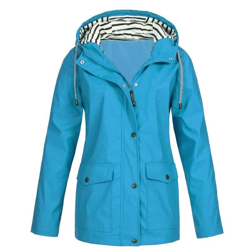 Wasserdichte 3-in-1-Outdoor-Wanderjacke mit Kapuze | Alodia