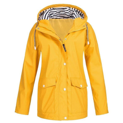 Wasserdichte 3-in-1-Outdoor-Wanderjacke mit Kapuze | Alodia