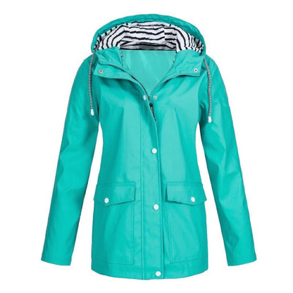 Wasserdichte 3-in-1-Outdoor-Wanderjacke mit Kapuze | Alodia