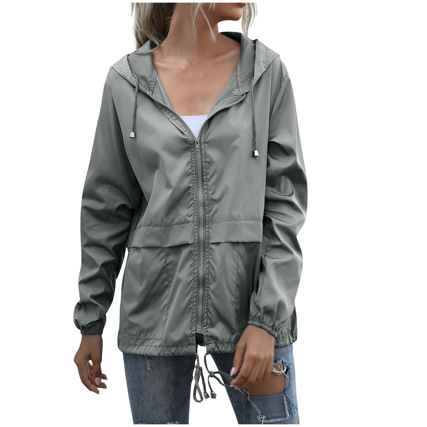 Anna | Windjacke mit Kapuze