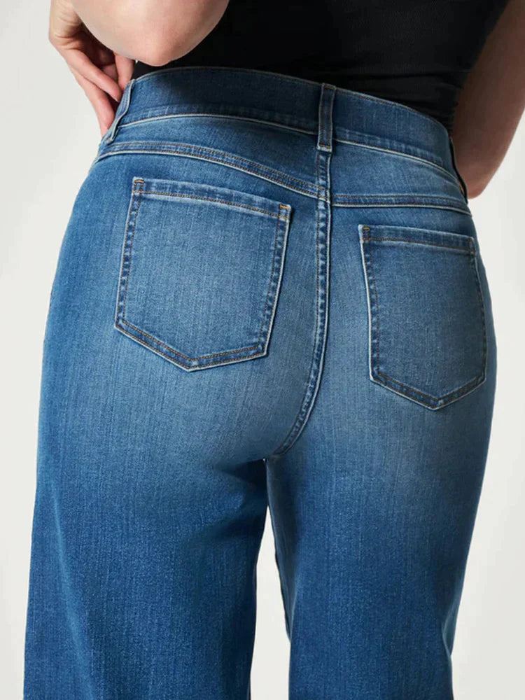 Frida | Jeans zum Hineinschlüpfen mit weitem Bein