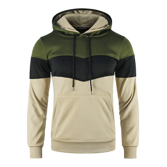 Sean | Farbblock-Hoodie-Jacke