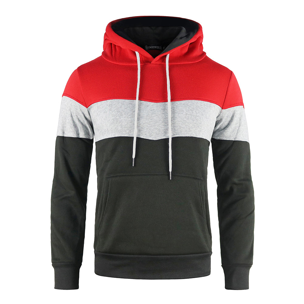 Sean | Farbblock-Hoodie-Jacke