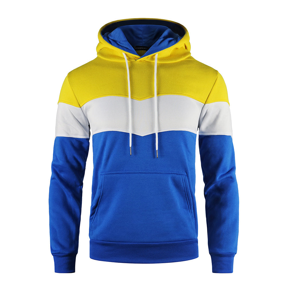 Sean | Farbblock-Hoodie-Jacke